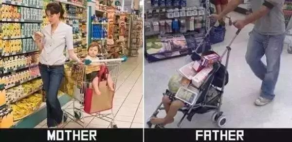 爸爸带VS妈妈带,孩子居然这么大差别!