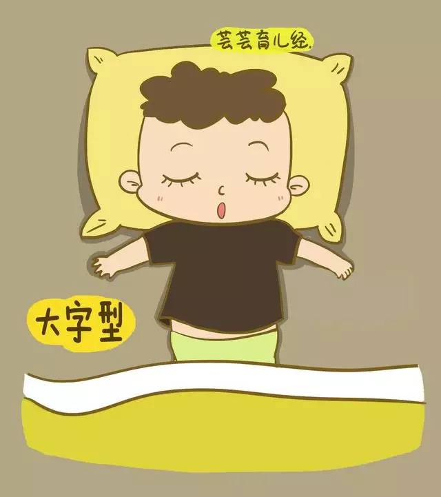 宝宝睡姿能透露出他的隐藏性格，你家宝宝是哪种？