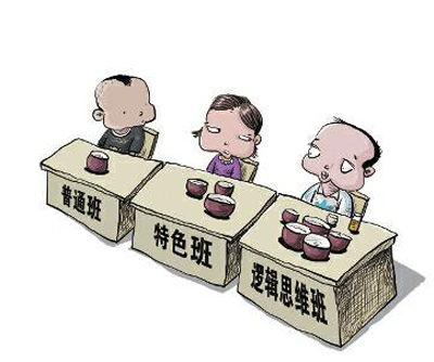 贫富化,收费分班,幼儿园