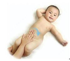 新生儿肚子按摩手法4