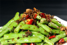 干煸四季豆怎么做好吃