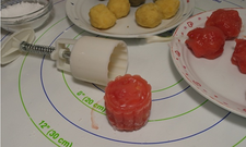 粉红冰皮月饼的做法5