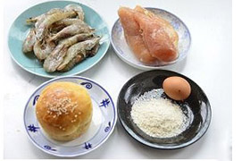 儿童美食推荐之鸡肉虾排堡