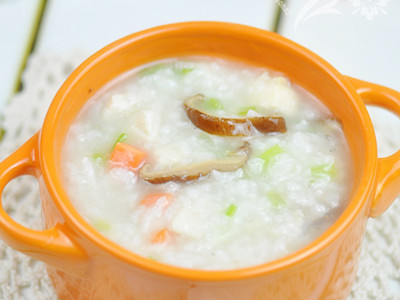 香菇鸡肉软米饭