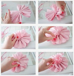 教师节手工立体纸花制作方法图解1