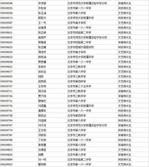 西城小升初特长生