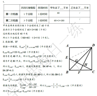 2018南京小升初数学每日一练