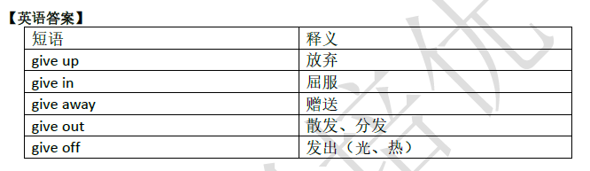 2018南京小升初英语每日一练