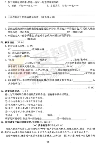 2019南京小学期末辅导