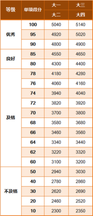 体侧标准