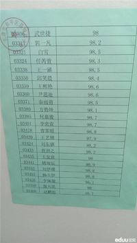 天津小升初录取名单