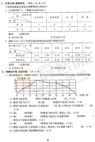 南京小学单元测试题及答案