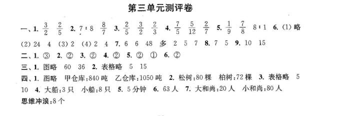 南京小学单元测试题及答案