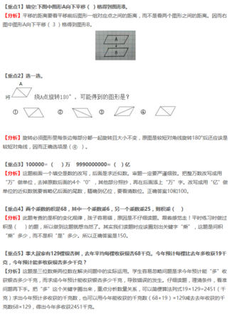 数学十大易错知识点