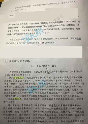 南京小学期中试卷
