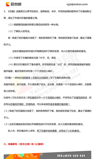 2019南京小学期末辅导