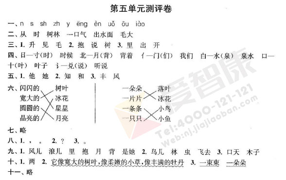 2019南京小学期末辅导