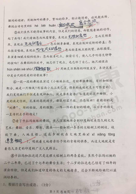南京小学期中试卷