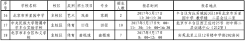 丰台区2019小升初各校特长报名时间安排一览表7